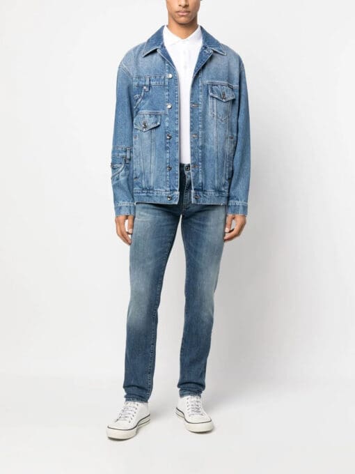 Dolce & Gabbana  patchwork denim jacket - Image 2