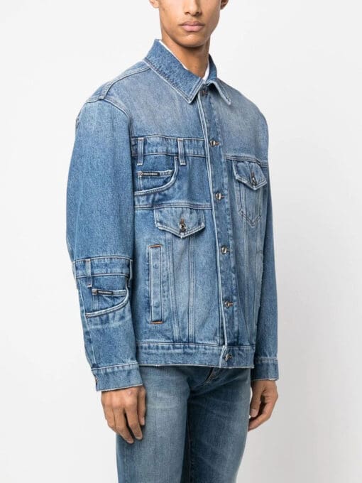 Dolce & Gabbana  patchwork denim jacket - Image 3