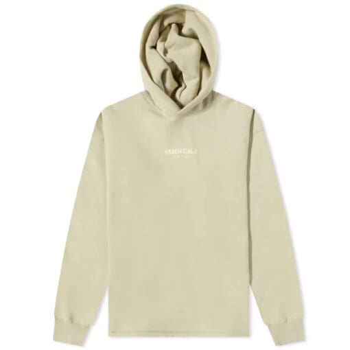 Fear of God ESSENTIALS Logo Relaxed HoodyWheat