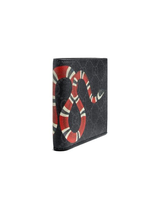 Gucci  Kingsnake print GG Supreme wallet - Image 3