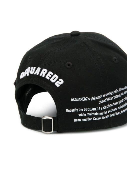 Dsquared2  embroidered logo baseball cap - Image 2