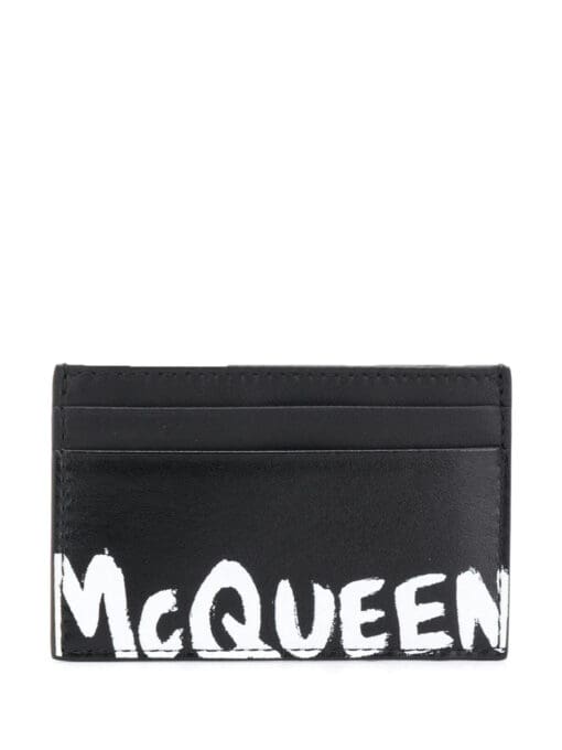 Alexander McQueen  logo stamp cardholder