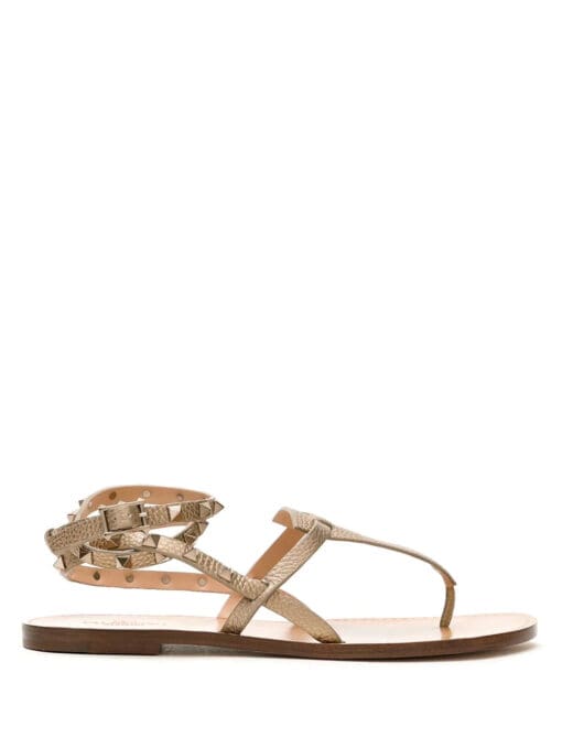 Valentino Garavani  Rockstud Double flip-flop sandals