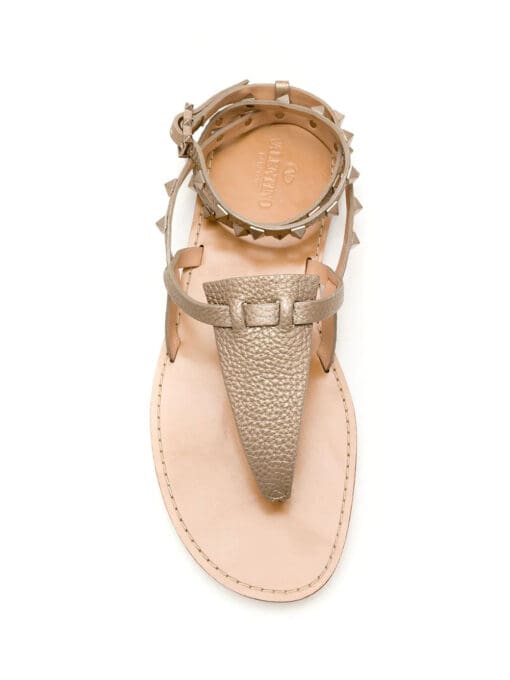 Valentino Garavani  Rockstud Double flip-flop sandals - Image 4