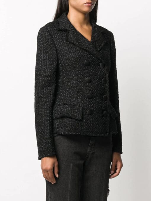 Dolce & Gabbana  double-breasted tweed jacket - Image 3