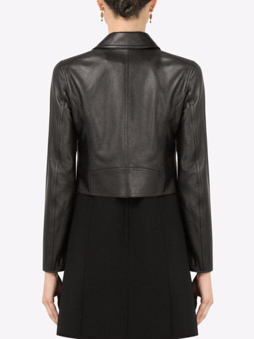 Dolce & Gabbana  zip-fastening leather jacket - Image 4