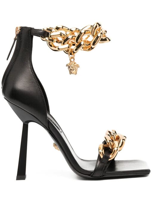 Versace  chain-embellished Medusa sandals