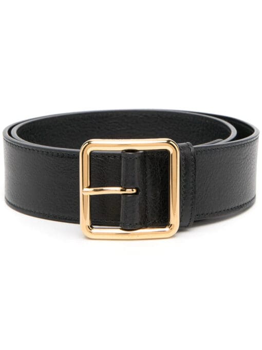 Alexander McQueen  buckle-fastening leather belt