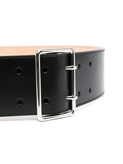 Alexander McQueen  wide military belt - Image 2