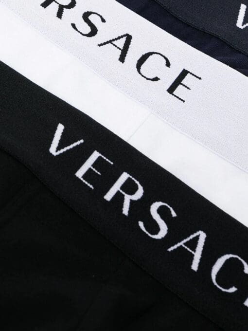 Versace  three-pack logo briefs - Image 4