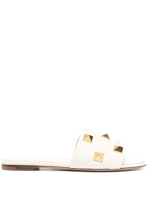 Valentino Garavani  Rockstud leather slides