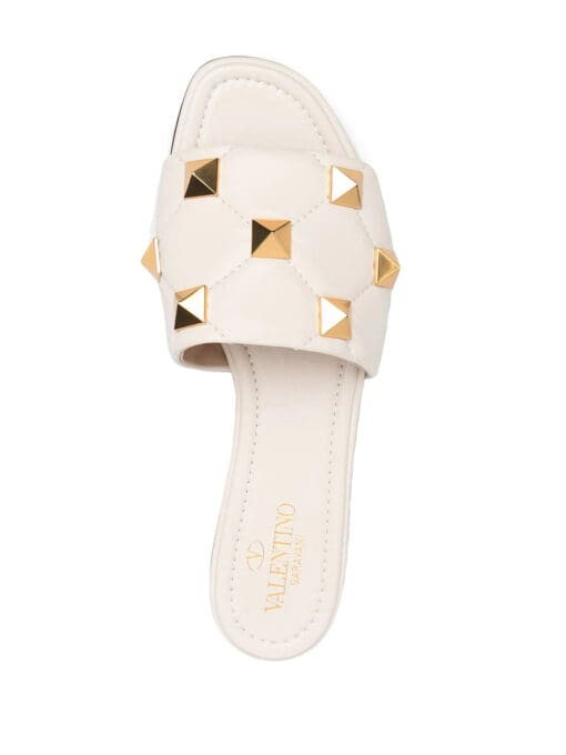 Valentino Garavani  Rockstud leather slides - Image 4