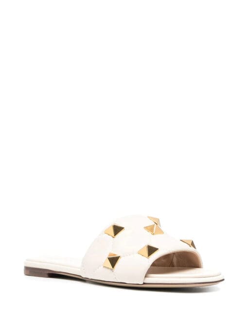 Valentino Garavani  Rockstud leather slides - Image 2