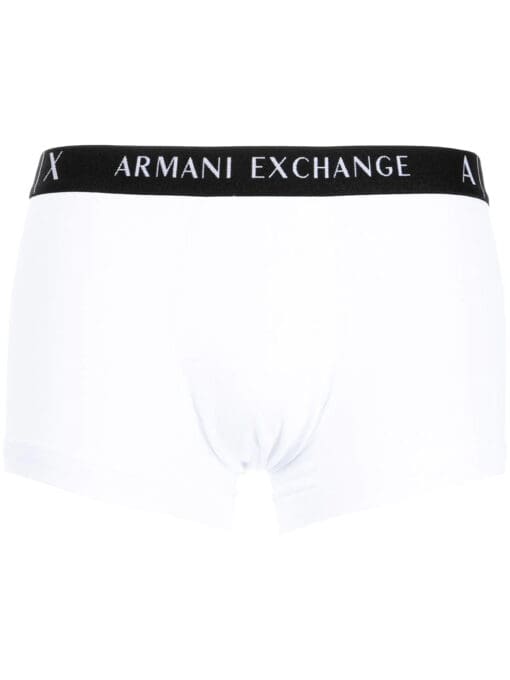 Armani Exchange  logo-waistband boxer pack - Image 2