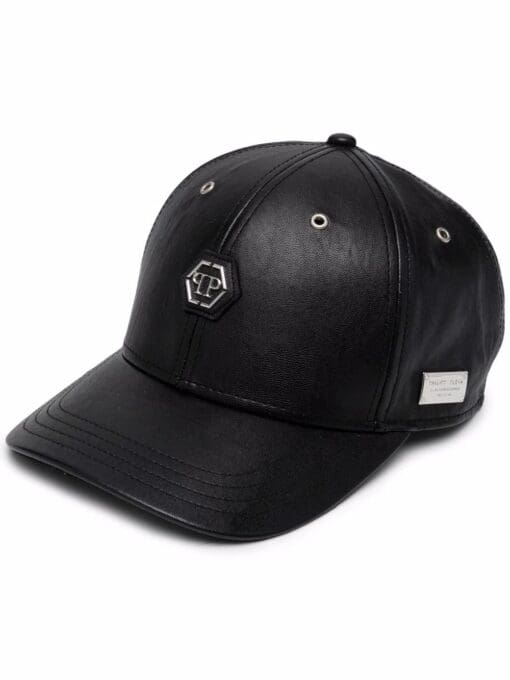 Philipp Plein  logo-patch baseball cap