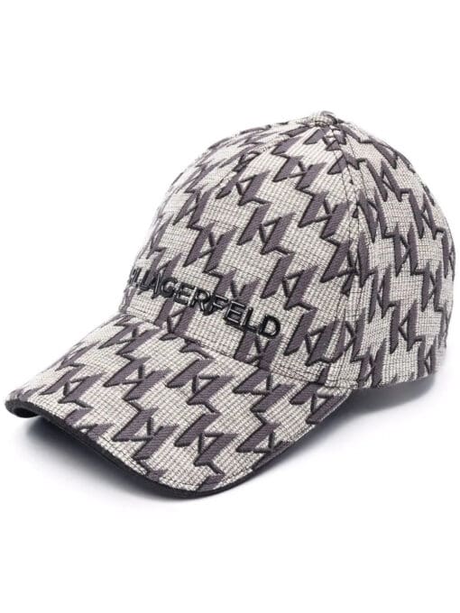 Karl Lagerfeld  K/Monogram pattern cap