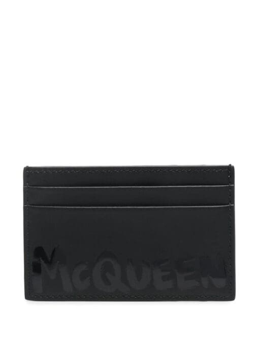 Alexander McQueen  logo-print cardholder