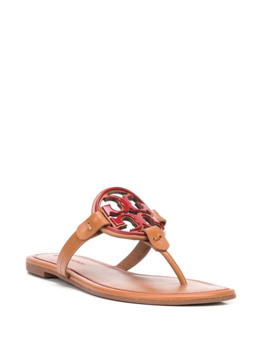 Tory Burch  logo-patch sandals - Image 2