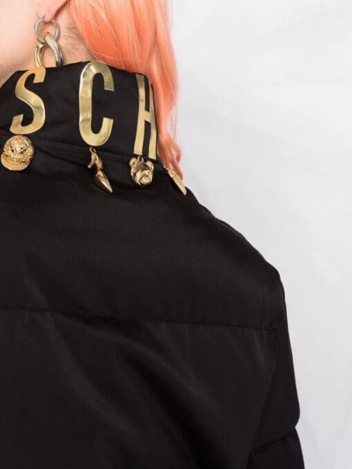 Moschino  Iconic charm puffer jacket - Image 3