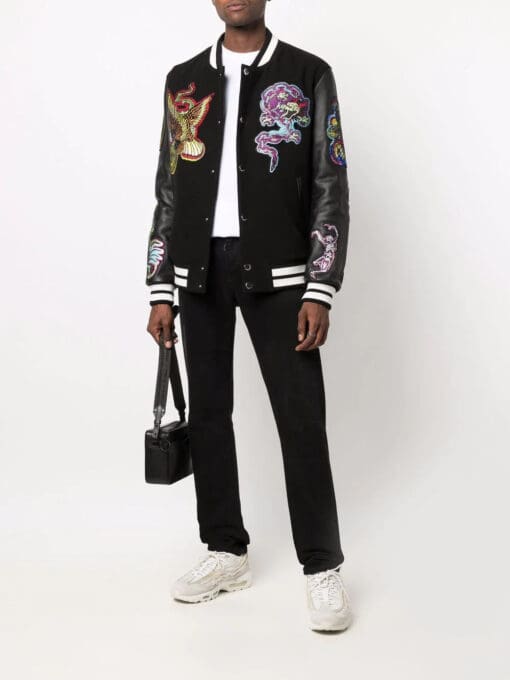 Philipp Plein  varsity bomber jacket - Image 2