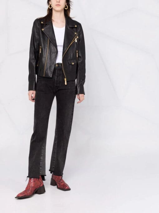 Philipp Plein  studded biker jacket - Image 2