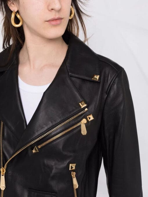 Philipp Plein  studded biker jacket - Image 3