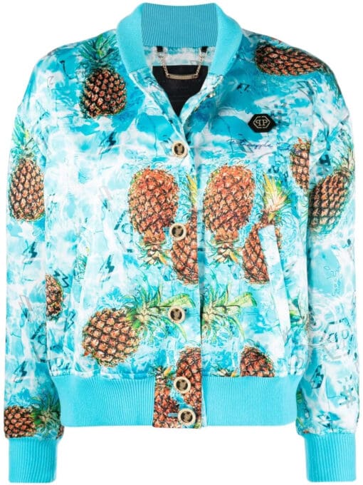 Philipp Plein  Pineapple Skies bomber jacket