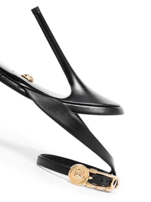 Versace  Safety-Pin 130mm sandals - Image 2