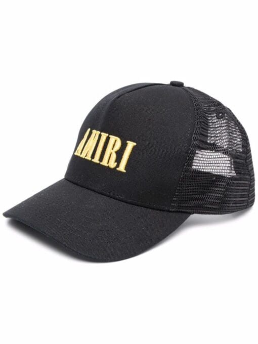 AMIRI  Trucker logo-embroidered baseball cap