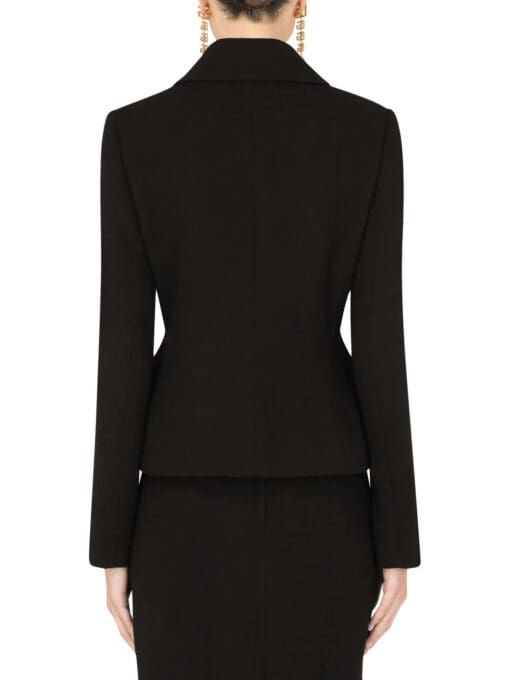 Dolce & Gabbana  fitted-waist wool jacket - Image 4