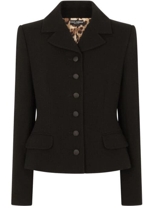 Dolce & Gabbana  fitted-waist wool jacket