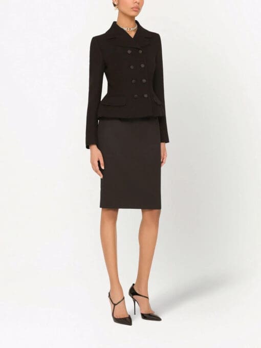 Dolce & Gabbana  notched-collar double-breasted blazer - Image 2