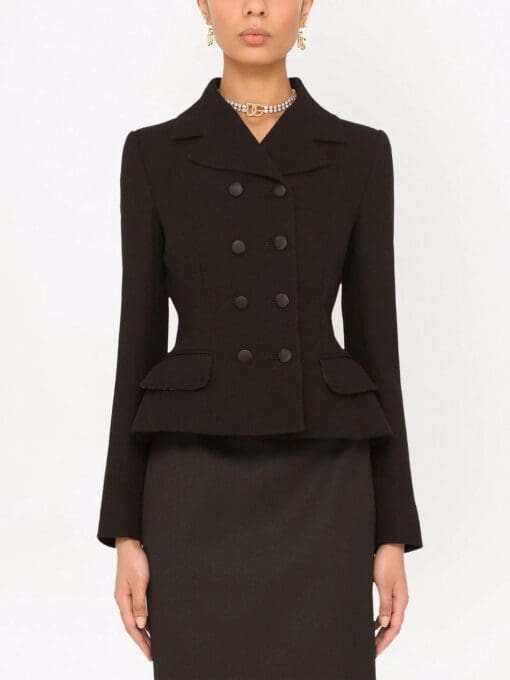 Dolce & Gabbana  notched-collar double-breasted blazer - Image 3