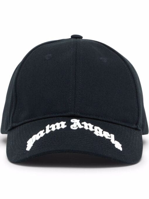 Palm Angels  logo-print cotton cap