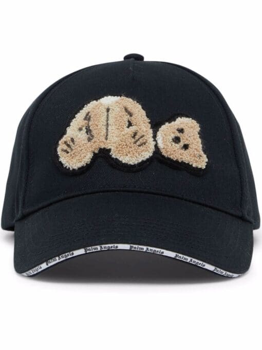 Palm Angels  Teddy Bear-appliqué cap