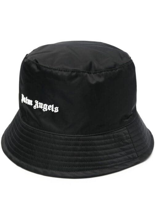 Palm Angels  logo-print bucket hat