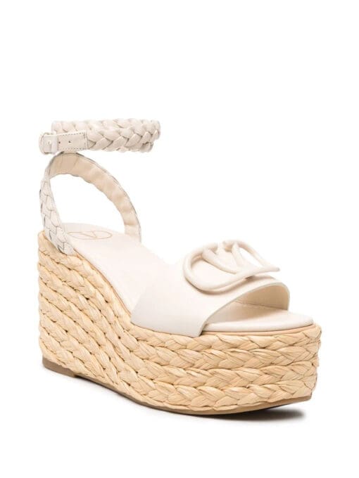 Valentino Garavani  VLogo wedge sandals - Image 2