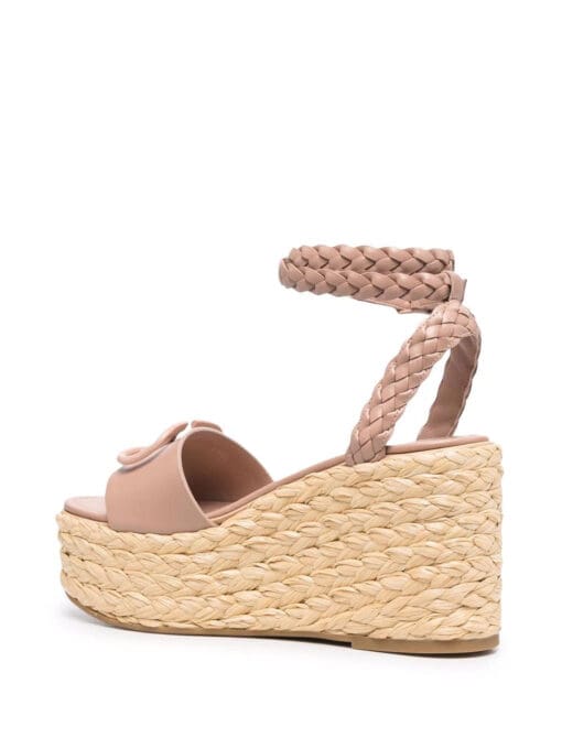 Valentino Garavani  VLogo wedge sandals - Image 3