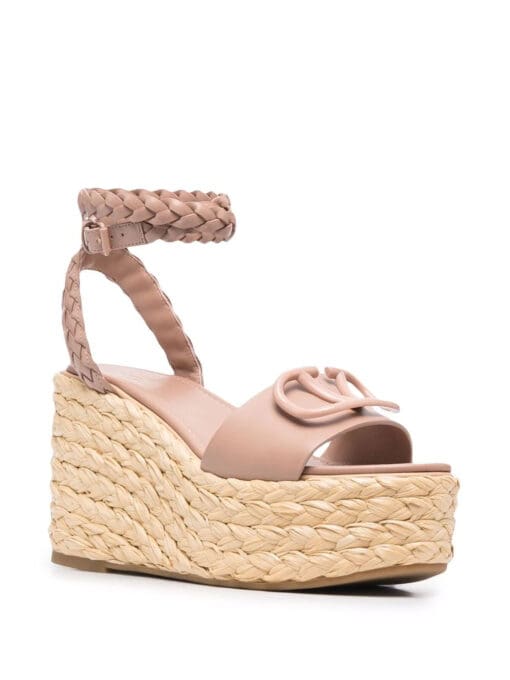 Valentino Garavani  VLogo wedge sandals - Image 2