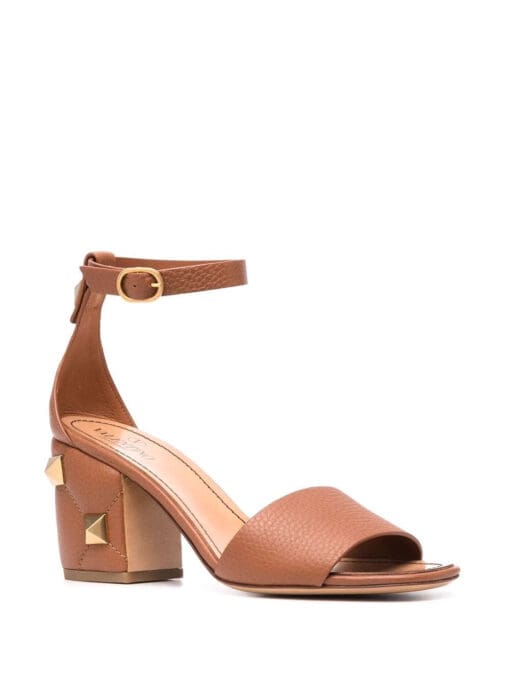 Valentino Garavani  Rockstud block-heel sandals - Image 2