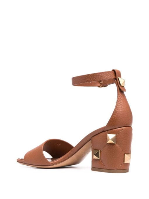 Valentino Garavani  Rockstud block-heel sandals - Image 3