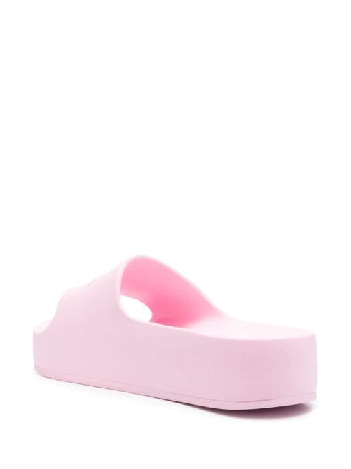 Balenciaga  chunky debossed logo sandals - Image 3