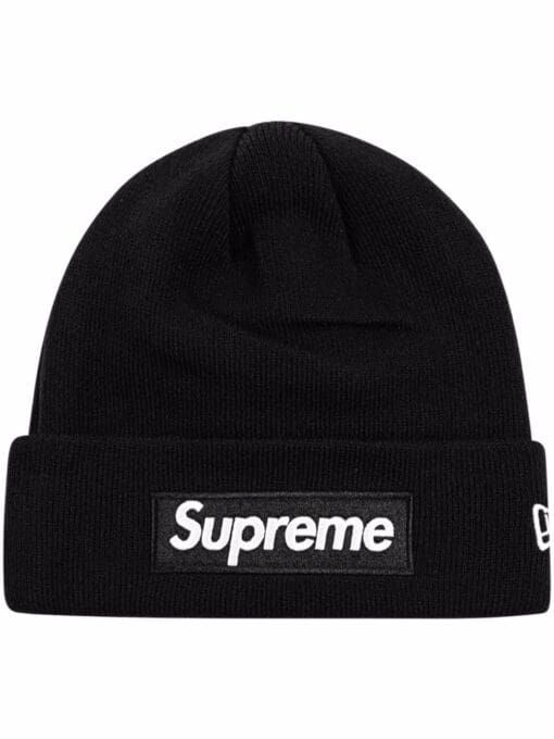 Supreme  x New Era box logo beanie