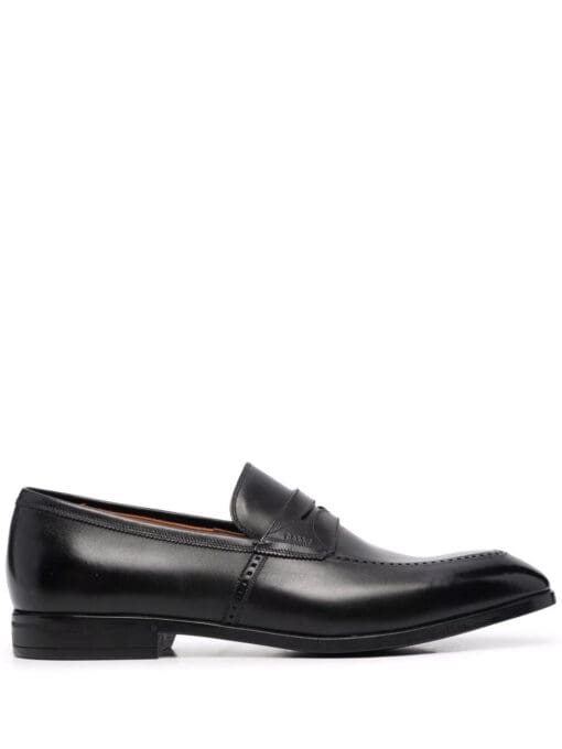 Bally  low-heel leather loafers