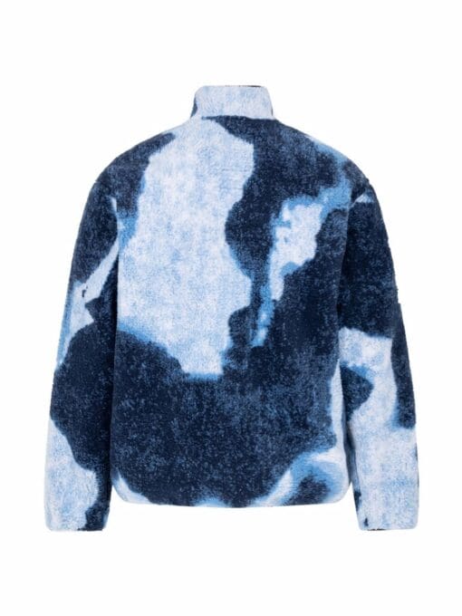 Supreme  x TNF bleached denim fleece jacket - Image 2