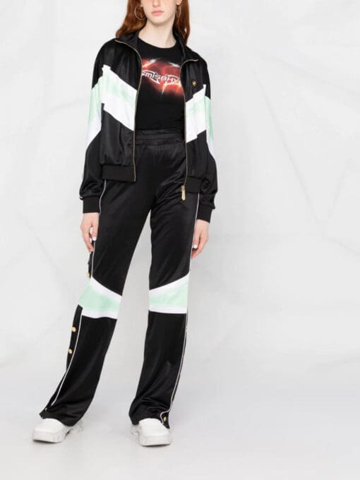 Philipp Plein  logo-embroidered striped tracksuit set - Image 2