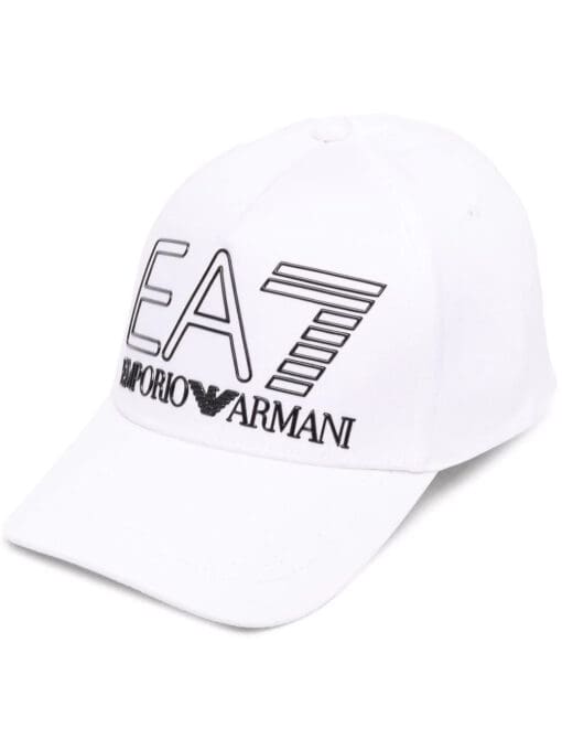 Ea7 Emporio Armani  embossed-logo cotton cap