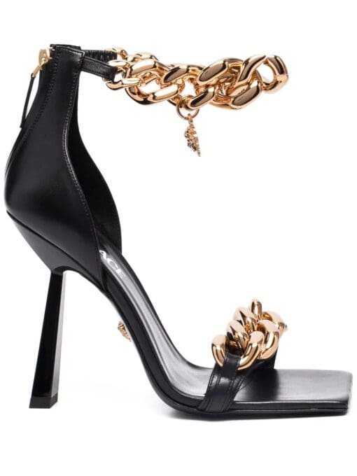 Versace  chain-embellished Medusa sandals