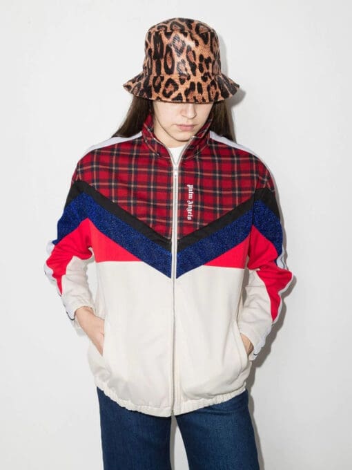 Palm Angels  colour-block track jacket - Image 2