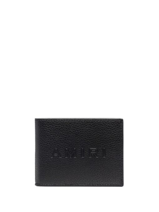 AMIRI  logo-embossed leather wallet